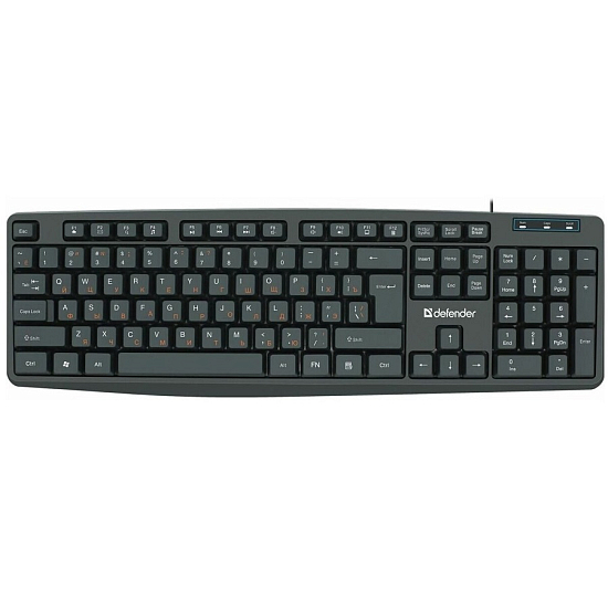 Клавиатура DEFENDER Concept HB-164 RU,черный