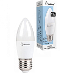 Лампа светодиодная SMARTBUY C37 15W/4000K/E27 (нейтральный свет) (SBL-C37-15-40K-E27) (10/100)