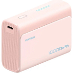 Внешний АКБ Cuktech ZMI (10000 мАч)3A QC 3.0 (1USB+1Type-C (PB100) розовый