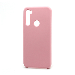 Чехол силиконовый FaisON для XIAOMI Redmi Note 8T, №06, Silicon Case, матовый, розовый