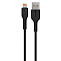 Кабель USB <--> Lightning  3.0м FUMIKO CA01 черный