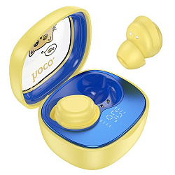 Наушники HOCO EW111 Yellow детские
