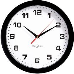 Часы настенные, d-28 см, интерьерные, Классика, бесшумные 2436470