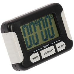 Таймер LuazON LC107, электронный, черный 2603007