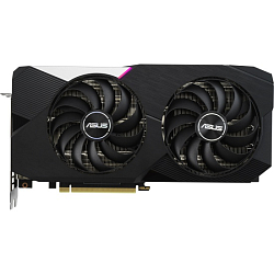 Видеокарта ASUS Dual GeForce RTX 3060 Ti V2 OC (DUAL-RTX3060TI-O8G-V2), Retail LHR