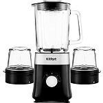 Блендер KITFORT КТ-3030-1 черный, 3в1