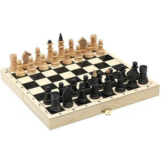 Настольная игра 3 в 1 "Классика": нарды, шашки, шахматы, доска 29 х 29 х 3 см 7733517