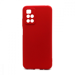 Силиконовый чехол SILICONE Case NEW ERA для Xiaomi Redmi 10 красный