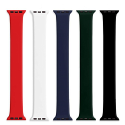 Силиконовый ремешoк NONAME для Apple Watch 42/44mm (165mm) микс