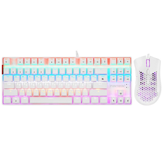 Клавиатура+мышь PANTEON GS800 белый