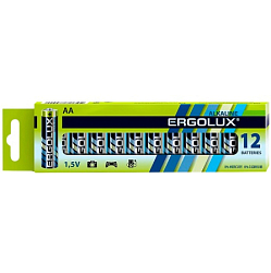 Элемент питания ERGOLUX LR6 BL-12 ( 12/720)