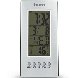 Метеостанция BURO BU-WSH101-LIGHT серебристый