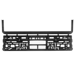 Рамка номерного знака AVS JT JRN-01 (черная)