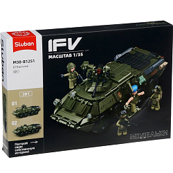 Конструктор «Модельки. БМД ВДВ», 619 деталей 10893583