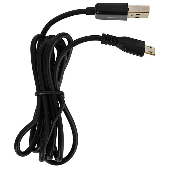 Кабель USB <--> microUSB  1.0м SEVEN PC  черный