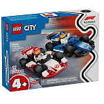 Конструктор LEGO CITY 60464 Болиды F1 Williams Racing и Haas F1