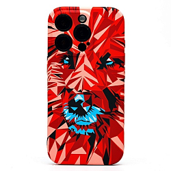 Задняя накладка Luxo Creative для iPhone 16 Pro (146) (red) (237857)