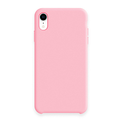 Силиконовый чехол SILICONE CASE для iPhone XR (06 светло-розовый)