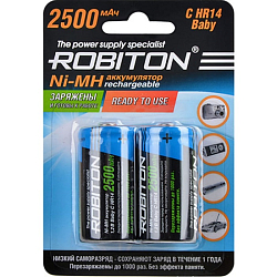 Аккумулятор ROBITON R06 RTU 2500 MH BL-2