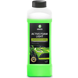 Автошампунь GRASS Active foam light, светло-зеленый, 1л, для бесконтактной мойки