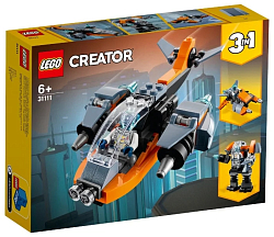 Конструктор LEGO Creator 31111 Кибердрон (Уценка)