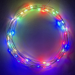 Гирлянда светодиодная ЭРА внутренняя, Нить 5 м мультиколор, АА, IP20, 50 MicroLED (1/100)