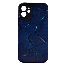Задняя накладка SC310 для iPhone 12 (003) (black)