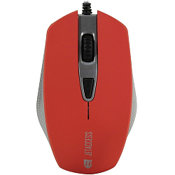 Мышь JET.A Comfort OM-U60 красная, USB
