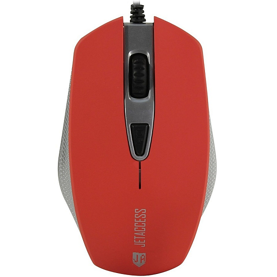 Мышь JET.A Comfort OM-U60 красная, USB
