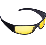 Очки для водителя мужские, солнцезащитные, антиблик, антифары, линза желтая, дужки черные 14×4×4 см 2638682