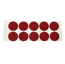 Клейкий круг TORSO, двухсторонний,  диаметр 3 см, набор 10 шт 4740880