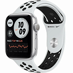 Часы Apple Watch SE (2021) Nike+, 44 мм, (MKQ73) Silver / Black, Sport Band (Б/У)