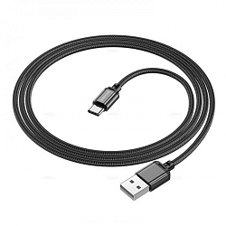 Кабель USB <--> Type-C  1.0м BOROFONE BX87 чёрный