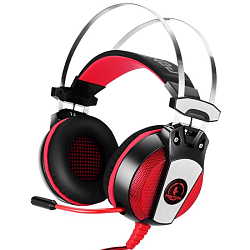 Наушники JET.A Panteon GHP-600 чёрно-красная 7.1