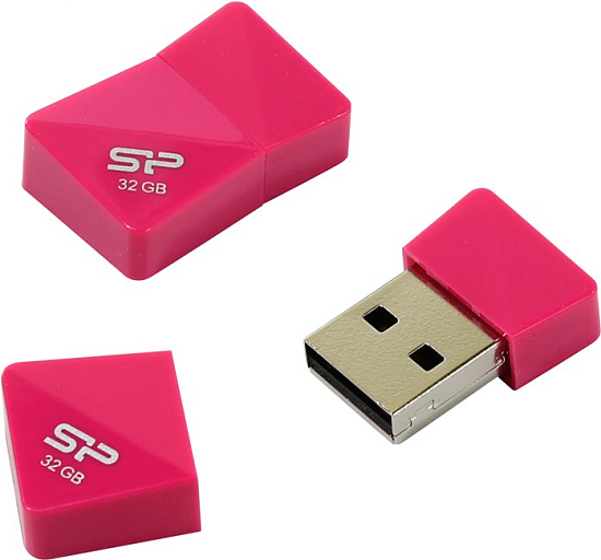USB 32Gb Silicon Power Touch T08 персиковый