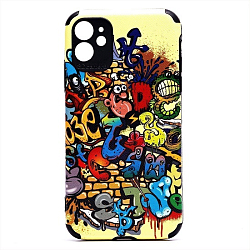 Задняя накладка SC310 для iPhone 11 (014) (black)