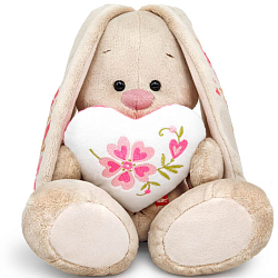 Мягкая игрушка Зайка Ми Большое сердце , 18 см (SidS-569)