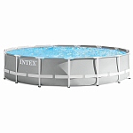 Бассейн каркасный INTEX Prism Frame 26724, 457х107см, 14614л, фил.-насос 3785л\ч, лестница, тент, подстилка