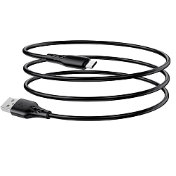 Кабель USB <--> microUSB  1.0м BOROFONE BX48 черный