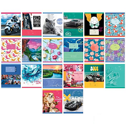 Тетрадь 18л., линия BG "Super Mix-20", 20 дизайнов, эконом Т5ск18 8554