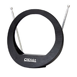 Антенна комнатная СИГНАЛ SAI 613 активная, усы 1м кабель 3м