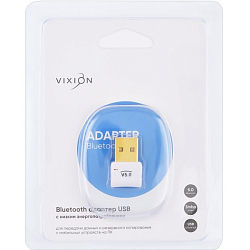 Адаптер-Bluetooth VIXION белый, v5.0, USB3.0