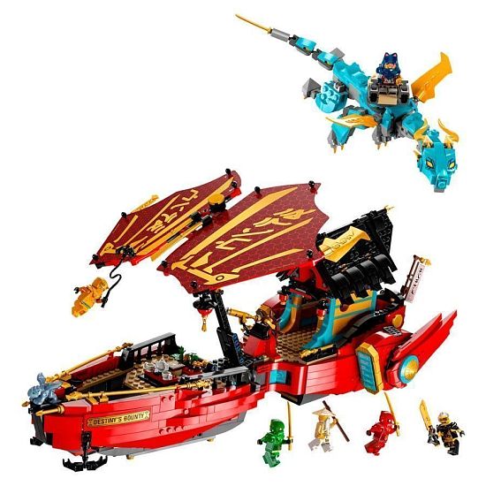 Конструктор LEGO NINJAGO 71797 Щедрость судьбы - гонка против времени