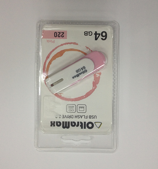 USB 64Gb OltraMax 220 розовый