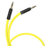 Кабель Jack 3.5 <--> Jack 3.5  2.0м HOCO UPA16 жёлтый