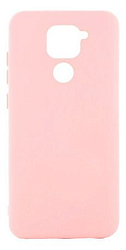 Задняя накладка ZIBELINO Soft Case для Xiaomi Redmi Note 9 (светло-розовый)