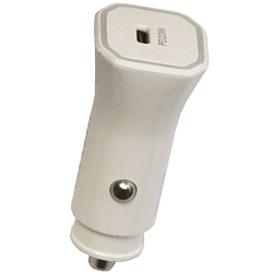 Авто ЗУ 1Type-C 3A EARLDOM ES-CC8 белый, 20W