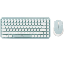 Клавиатура+мышь БП SMARTBUY SBC-626376AG-M мятно-белый