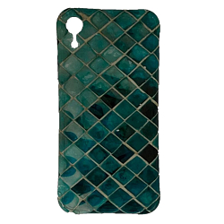Задняя накладка WATER PRINT для iPhone XR (020) волнистый