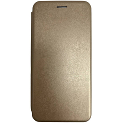 Чехол футляр-книга ZIBELINO BOOK для Xiaomi Redmi Note 8 Pro золотой